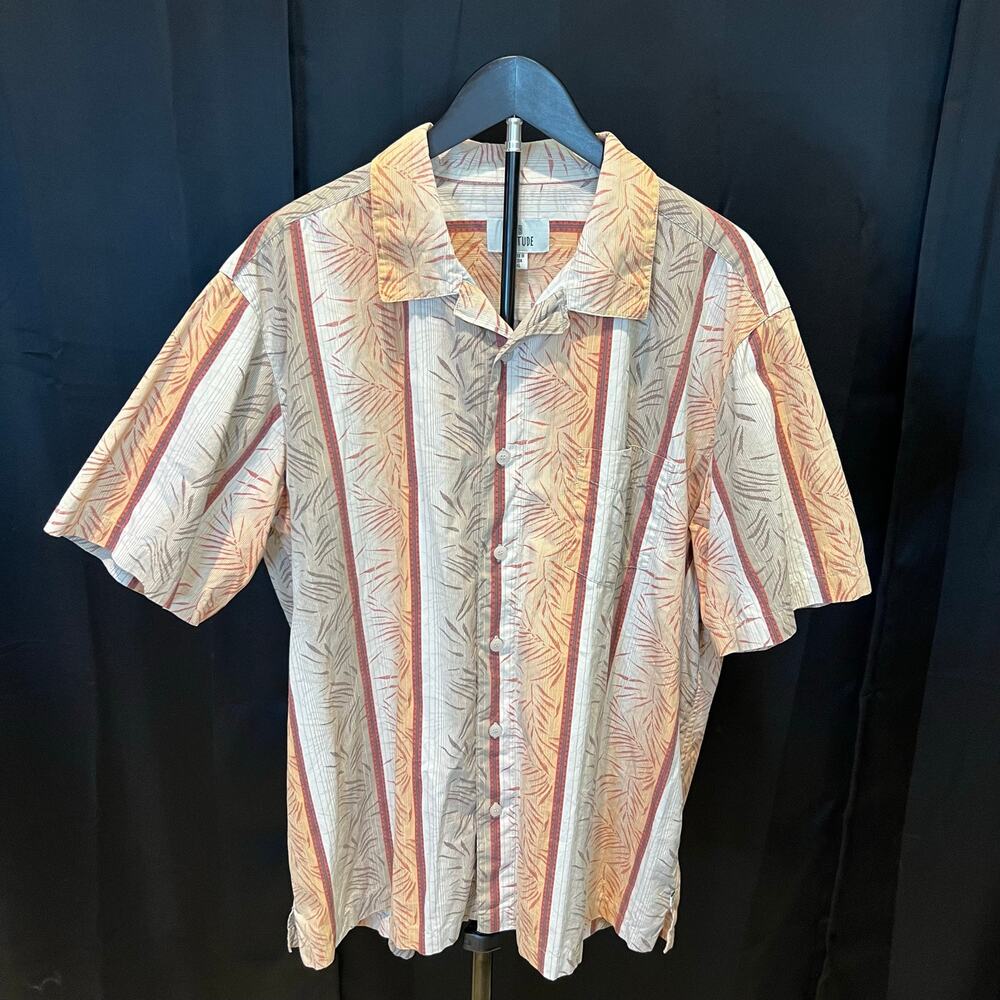 Solitude Multicolor Button Up Shirt Sz XL